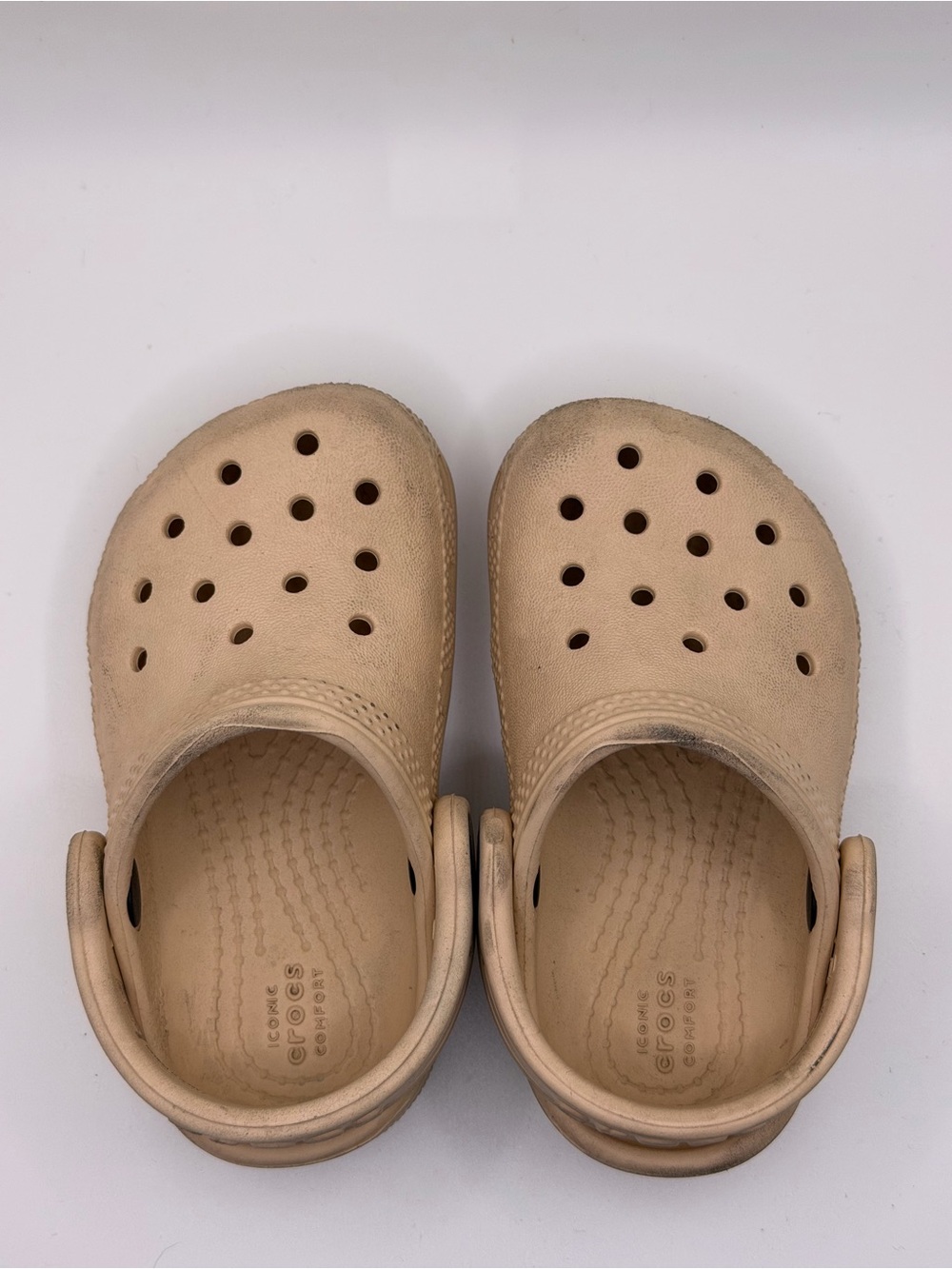 CROCS Kids Slip-On Clog in Tan